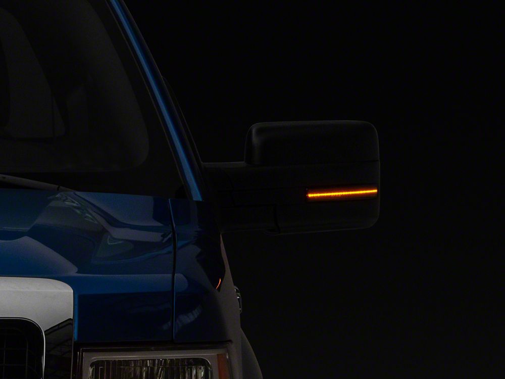 Raxiom Axial Series LED Third Brake Light with Sequential LED Mirror Mounted Turn Signals; Smoked (09-14 F-150, Excluding Raptor)