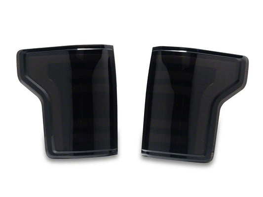Raxiom RBX LED Tail Lights; Black Housing; Smoked Lens (15-20 F-150 w/ Factory Halogen Tail Lights)