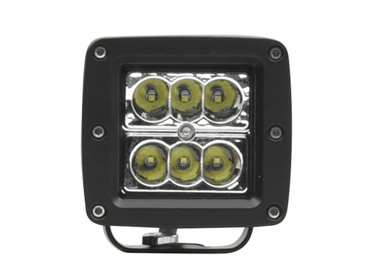 Raxiom Axial Series 3-Inch 6-LED Cube Light; Spot Beam (Universal; Some Adaptation May Be Required)