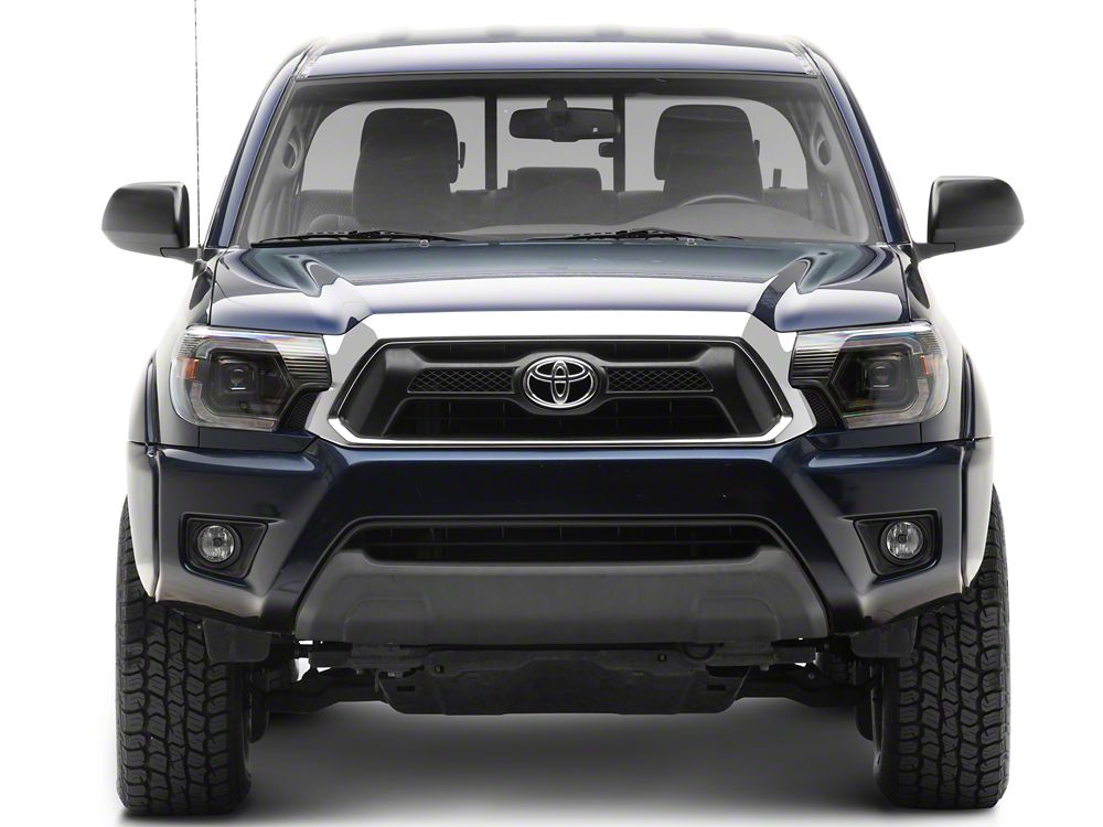 Raxiom Axial Series Switchback Projector Headlights; Black Housing; Clear Lens (12-15 Tacoma)
