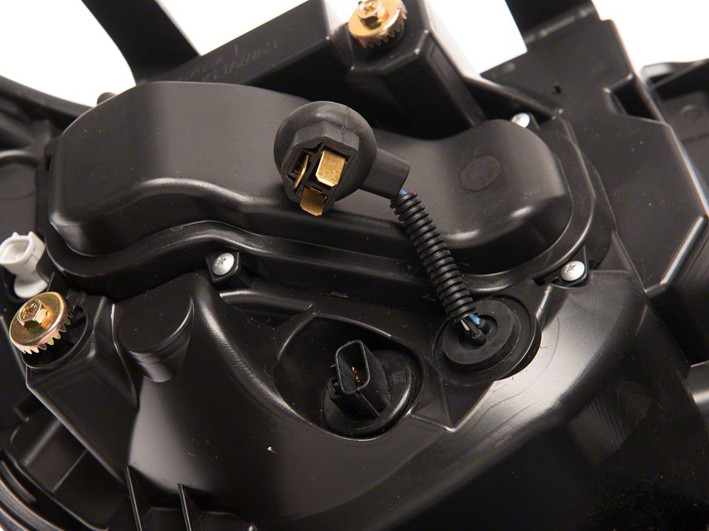 Raxiom Axial Series Switchback Projector Headlights; Black Housing; Clear Lens (05-11 Tacoma)