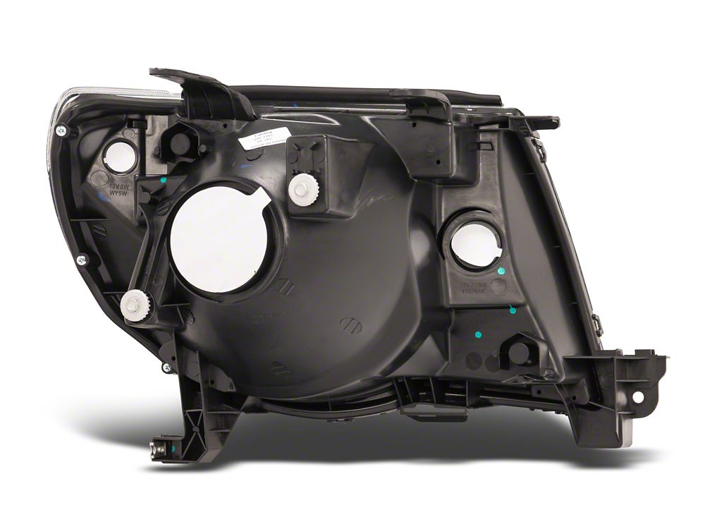Raxiom Axial Series OE Replacement Headlights; Chrome Housing; Clear Lens (05-11 Tacoma)