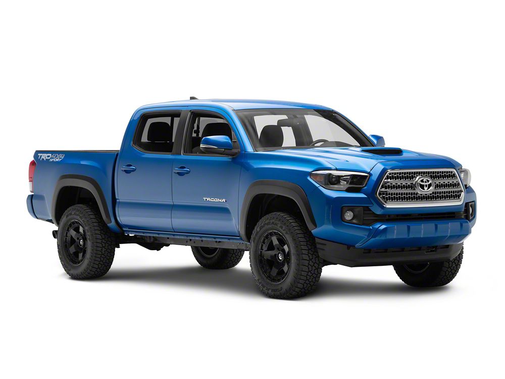 Raxiom Axial Series OE Replacement Headlights; Black Housing; Clear Lens (16-23 Tacoma w/o Factory LED DRL)