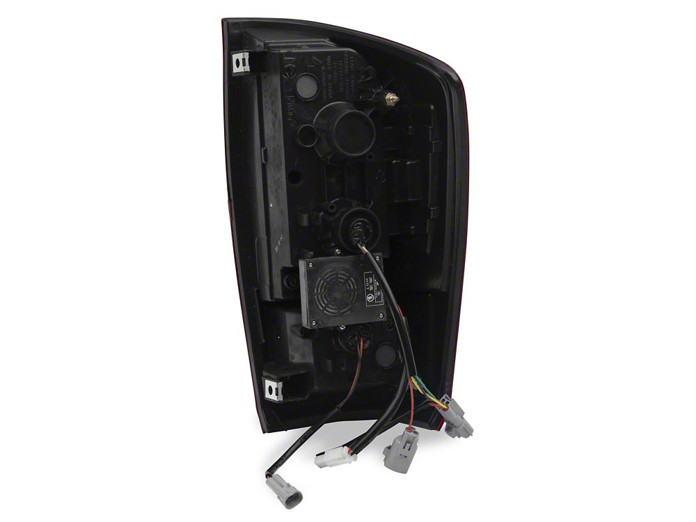 Raxiom XW Series Sequential LED Tail Lights; Black Housing, Smoked Lens (16-23 Tacoma)