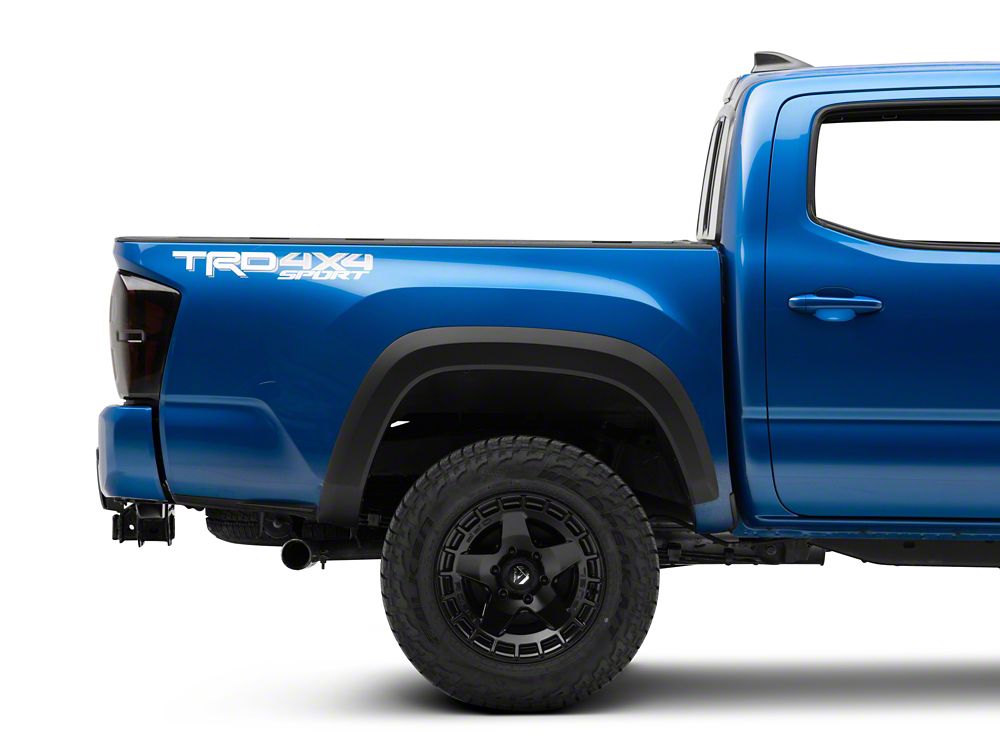 Raxiom Deuce LED Tail Lights; Black Housing; Smoked Lens (16-23 Tacoma)