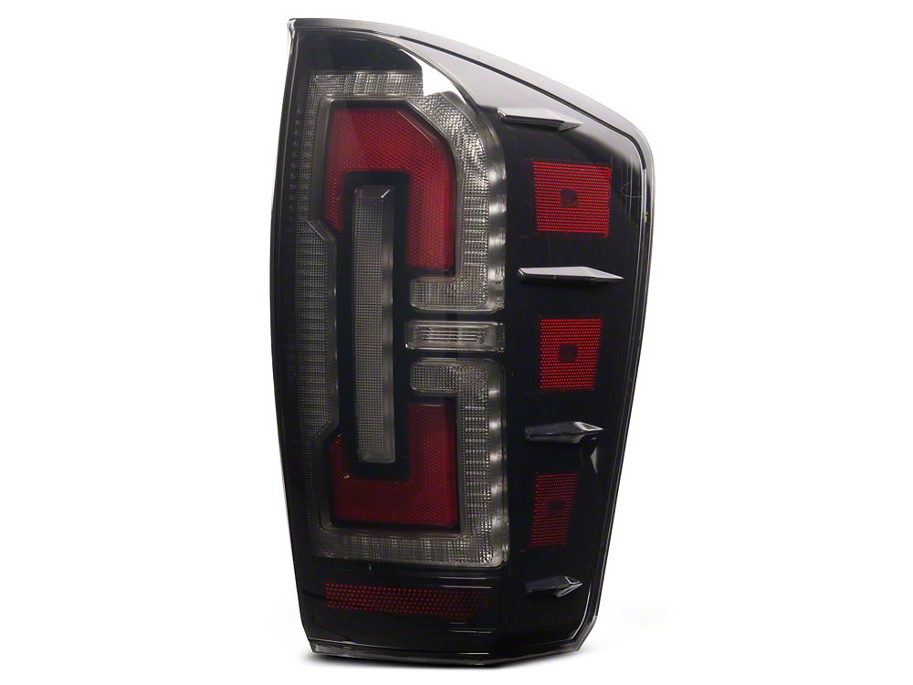 Raxiom LED Tail Lights; Black Housing; Smoked Lens (16-23 Tacoma)