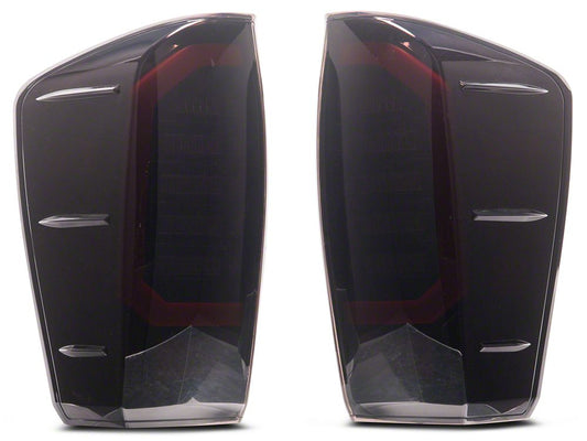 Raxiom Axial Series LED Tail Lights; Black Housing; Smoked Lens (16-23 Tacoma)