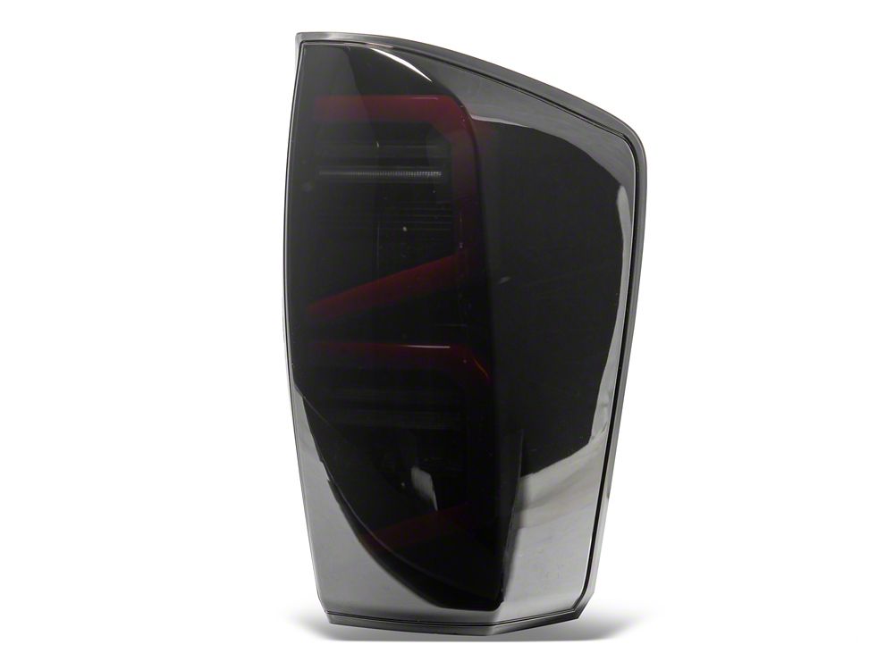 Raxiom ST LED Tail Lights; Black Housing; Smoked Lens (16-23 Tacoma)