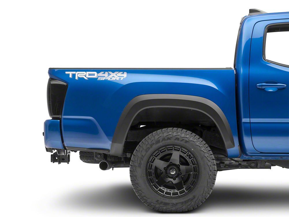 Raxiom ST LED Tail Lights; Black Housing; Smoked Lens (16-23 Tacoma)