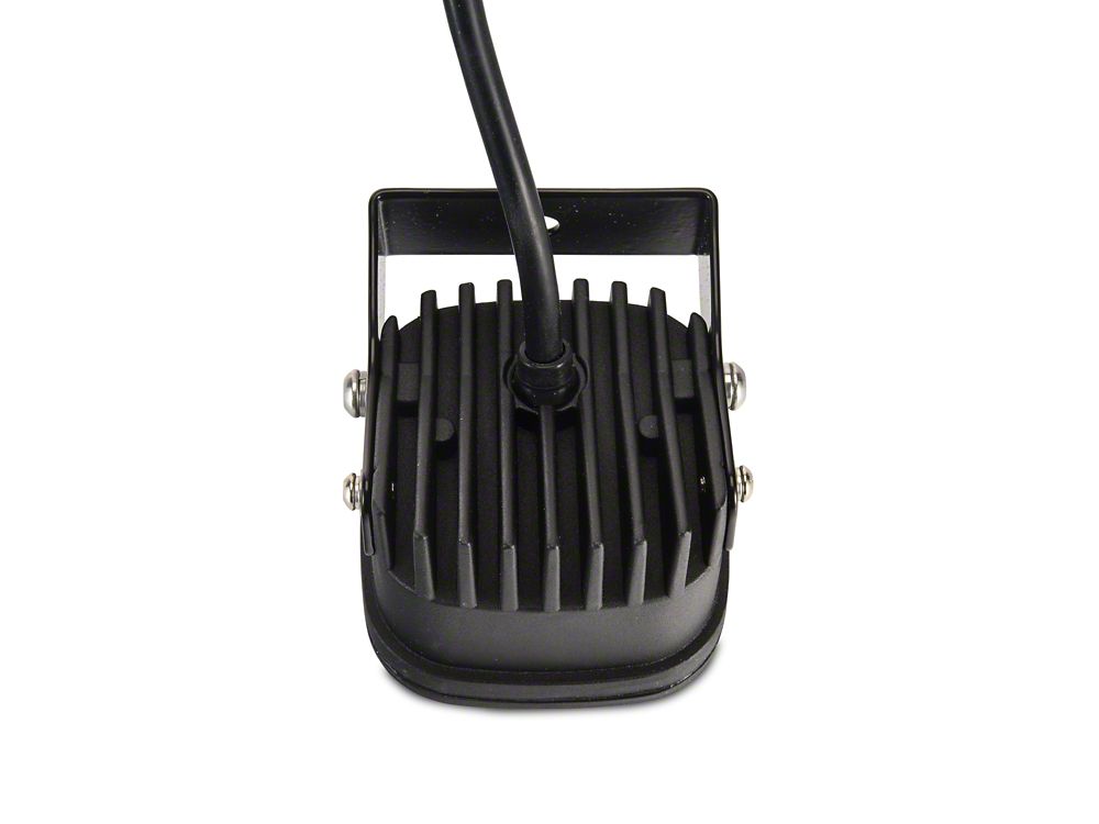 Raxiom 3-Inch Square High-Powered LED Light (Universal; Some Adaptation May Be Required)