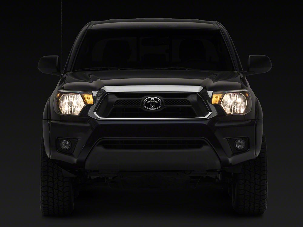 Raxiom Axial Series Headlights; Black Housing; Clear Lens (12-15 Tacoma)