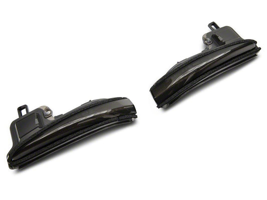 Raxiom Axial Series Mirror Mounted LED Sequential Turn Signals; Smoked (16-23 Tacoma)