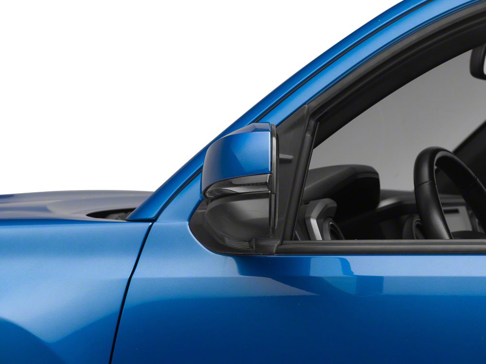 Raxiom Axial Series Mirror Mounted LED Sequential Turn Signals; Smoked (16-23 Tacoma)