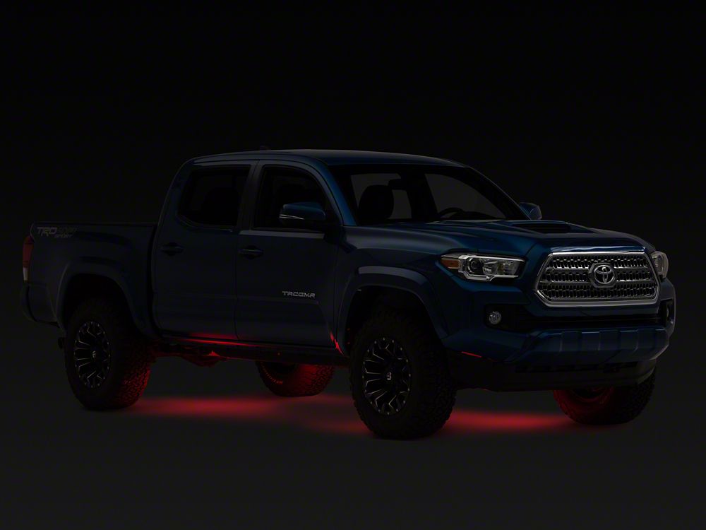 Raxiom Axial Series Multi-Color Underbody Rock Light Kit with Bluetooth Remote (Universal; Some Adaptation May Be Required)