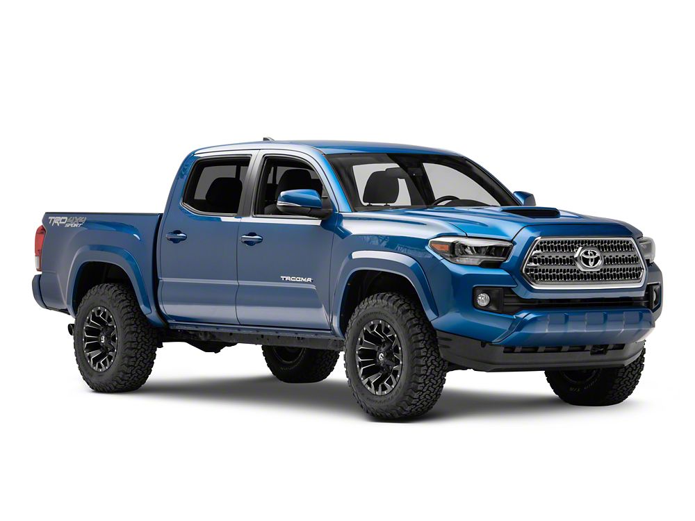 Raxiom LED Headlights; Black Housing; Clear Lens (16-23 Tacoma w/ Factory Halogen DRL)