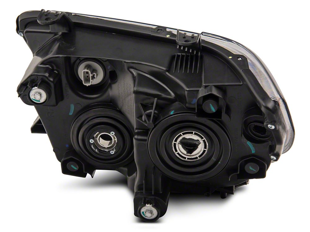 Raxiom Axial Series Projector Headlights with Sequential LED Bar; Black Housing; Clear Lens (07-13 Tundra w/o Level Adjuster)