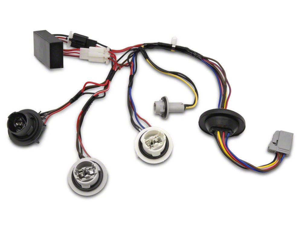 Raxiom Coyote Tail Lights and Sequential Tail Light Kit; Smoked (05-09 Mustang)