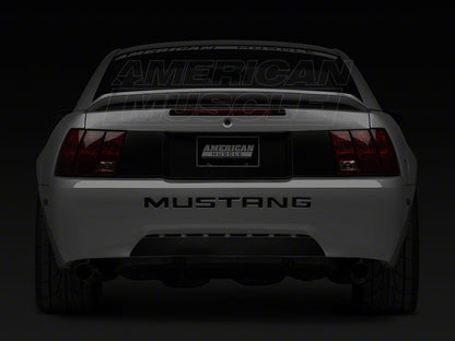Raxiom Tail Lights and Sequential Tail Light Kit; Black Housing; Smoked Lens (99-04 Mustang, Excluding 99-01 Cobra)