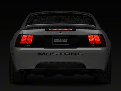 Raxiom Tail Lights and Sequential Tail Light Kit; Black Housing; Smoked Lens (99-04 Mustang, Excluding 99-01 Cobra)