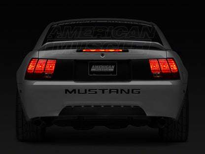 Raxiom Tail Lights and Sequential Tail Light Kit; Black Housing; Smoked Lens (99-04 Mustang, Excluding 99-01 Cobra)