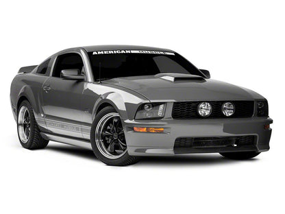 Raxiom LED Halo Projector Headlights; Black Housing; Clear Lens (05-09 Mustang w/ Factory Halogen Headlights, Excluding GT500)