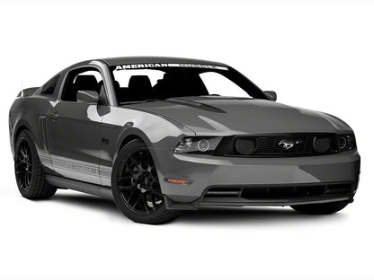 Raxiom CCFL Halo Projector Headlights; Black Housing; Clear Lens (10-12 Mustang w/ Factory Halogen Headlights)