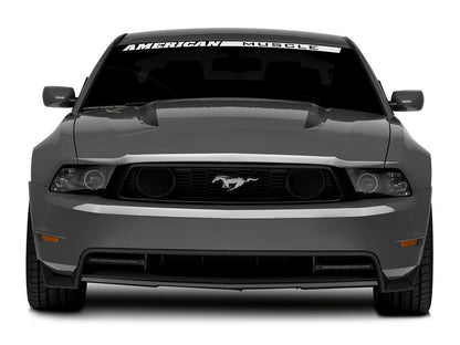 Raxiom CCFL Halo Projector Headlights; Black Housing; Clear Lens (10-12 Mustang w/ Factory Halogen Headlights)