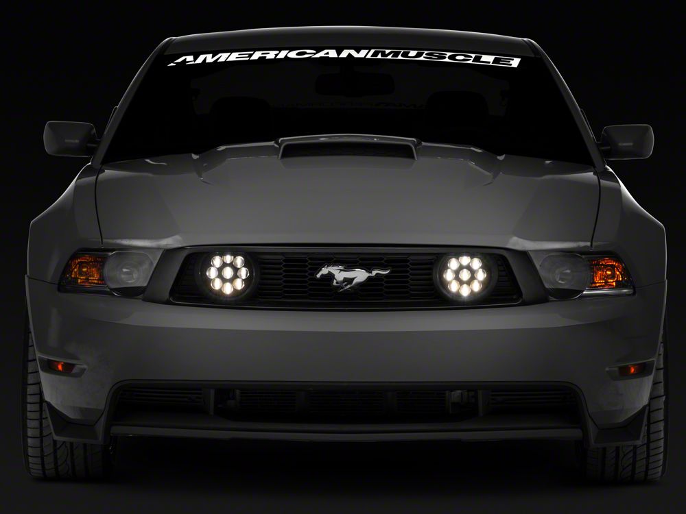 Raxiom LED Fog Lights; Smoked (05-12 Mustang GT)