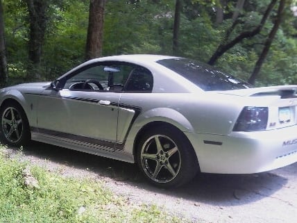 Raxiom Axial Series Altezza Style Tail Lights; Black Housing; Smoked Lens (99-04 Mustang, Excluding 99-01 Cobra)