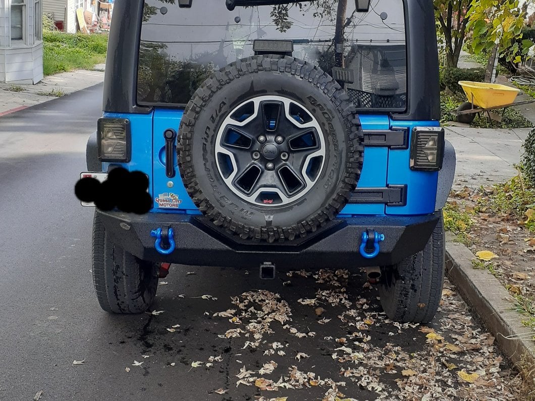 Raxiom Axial Series Hyper Flash LED Third Brake Light; Smoked (07-18 Jeep Wrangler JK)