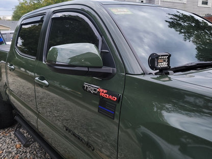 Raxiom Axial Series Mirror Mounted LED Sequential Turn Signals; Smoked (16-23 Tacoma)