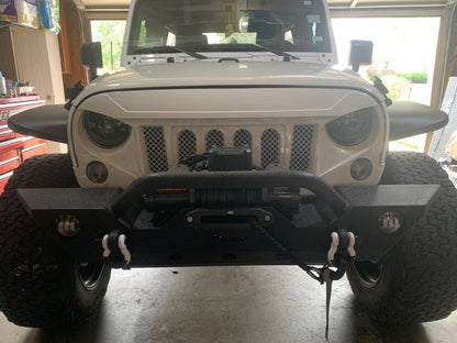Raxiom Axial Series Tri-Bar LED Fog Lights; White (07-25 Jeep Wrangler JK & JL)