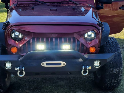 Raxiom Axial Series LED Fog Lights (07-25 Jeep Wrangler JK & JL)