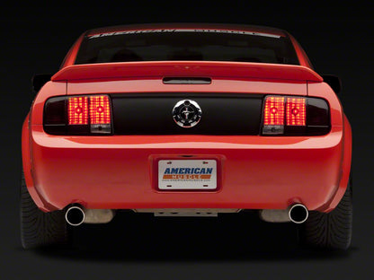 Raxiom Axial Series Sequential Tail Light Kit; Cut-and-Splice (05-09 Mustang)