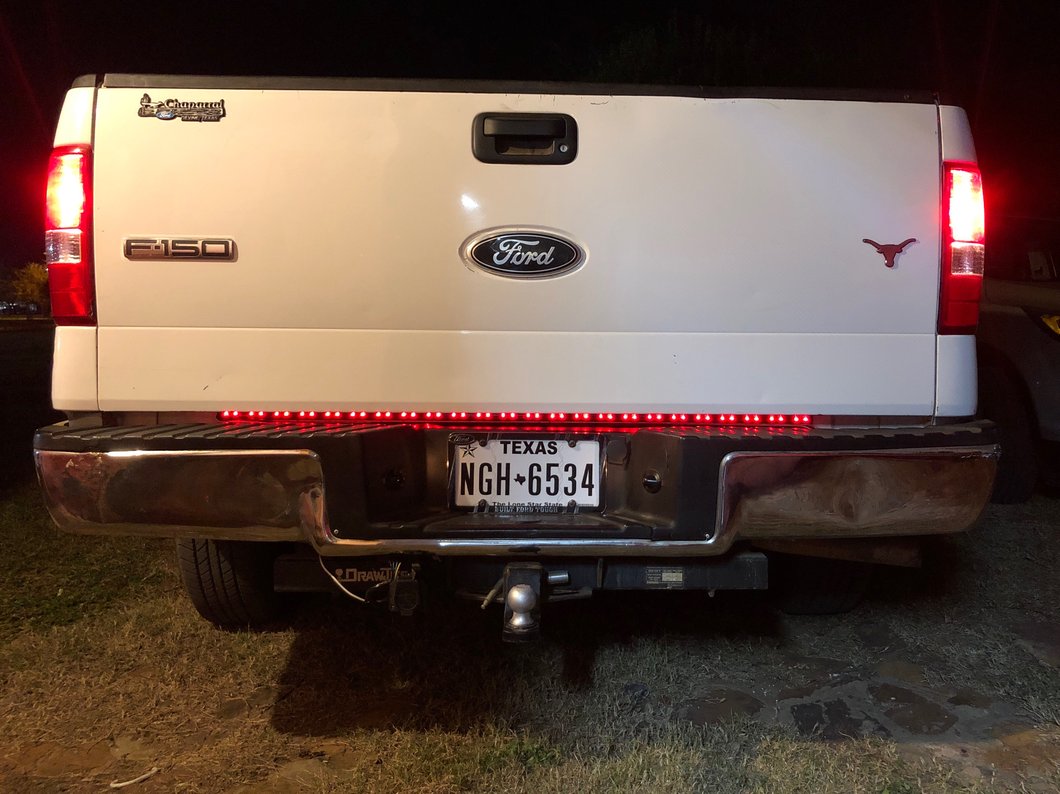 Raxiom Axial Series 48-Inch Tailgate LED Light Bar with Turn Signals and Reverse (Universal; Some Adaptation May Be Required)