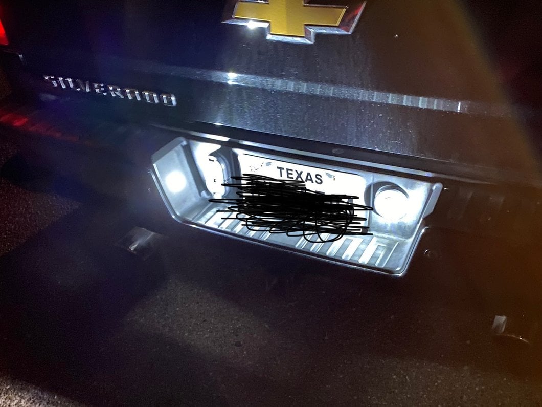 Raxiom Axial Series LED License Plate Lamps (14-18 Silverado 1500)