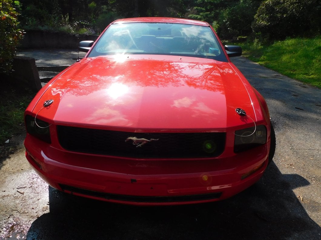 Raxiom Axial Series OEM Style Replacement Headlights; Chrome Housing; Clear Lens (05-09 Mustang w/ Factory Halogen Headlights, Excluding GT500)