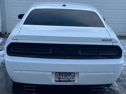 Raxiom LED Tail Lights; Black Housing; Smoked Lens (08-14 Challenger)