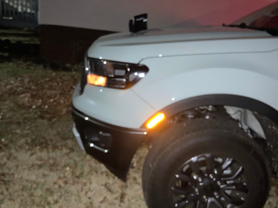 Raxiom Axial Series LED Side Marker Light; Smoked (19-23 Ranger)