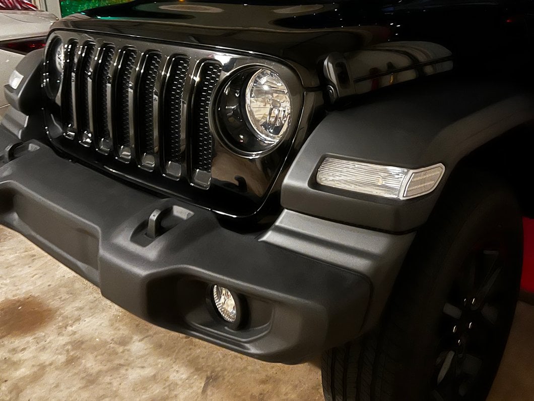 Raxiom Axial Series LED Fender Flare Marker Lights; Clear (18-25 Jeep Wrangler JL)