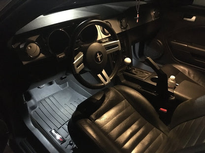 Raxiom LED Footwell Lighting Kit; White (05-14 Mustang)