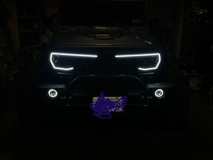 Raxiom Axial Series Nighthawk LED Fog Lights (18-25 Jeep Wrangler JL Sport)