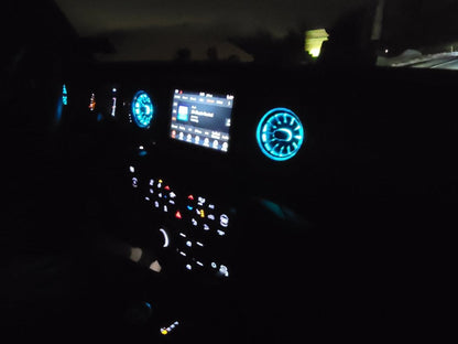 Raxiom LED Ambient Vent Lighting Kit (18-25 Jeep Wrangler JL)