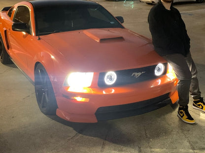 Raxiom Axial Series 6000K LED Headlight Bulbs; H13 (05-12 Mustang)