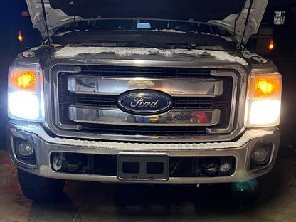Raxiom Axial Series 6000K LED Headlight Bulbs; H13 (11-16 F-250 Super Duty; 17-19 F-250 Super Duty w/ Factory Halogen Headlights)