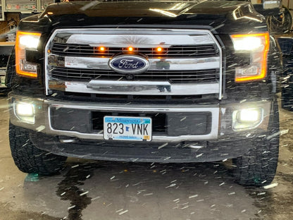 Raxiom Axial Series Raptor Style Grille Light Kit (15-17 F-150, Excluding Raptor)
