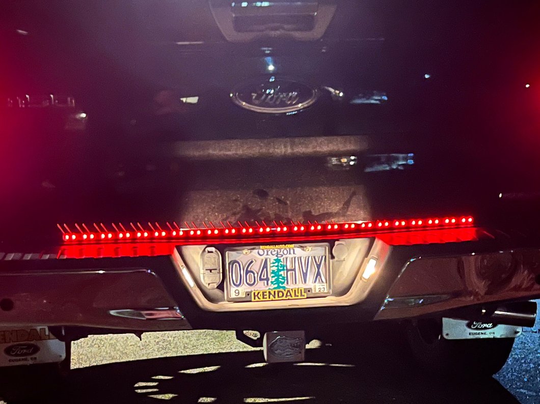 Raxiom Axial Series 48-Inch Tailgate LED Light Bar with Turn Signals and Reverse (Universal; Some Adaptation May Be Required)