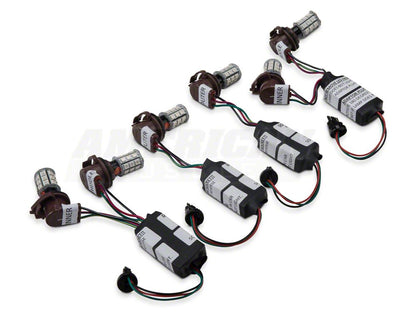 Raxiom Axial Series LED Sequential Chase Tail Light Kit; Plug-and-Play (05-09 Mustang)