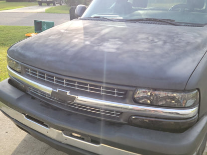 Raxiom LED Halo Projector Headlights; Black Housing; Clear Lens (99-02 Silverado 1500)