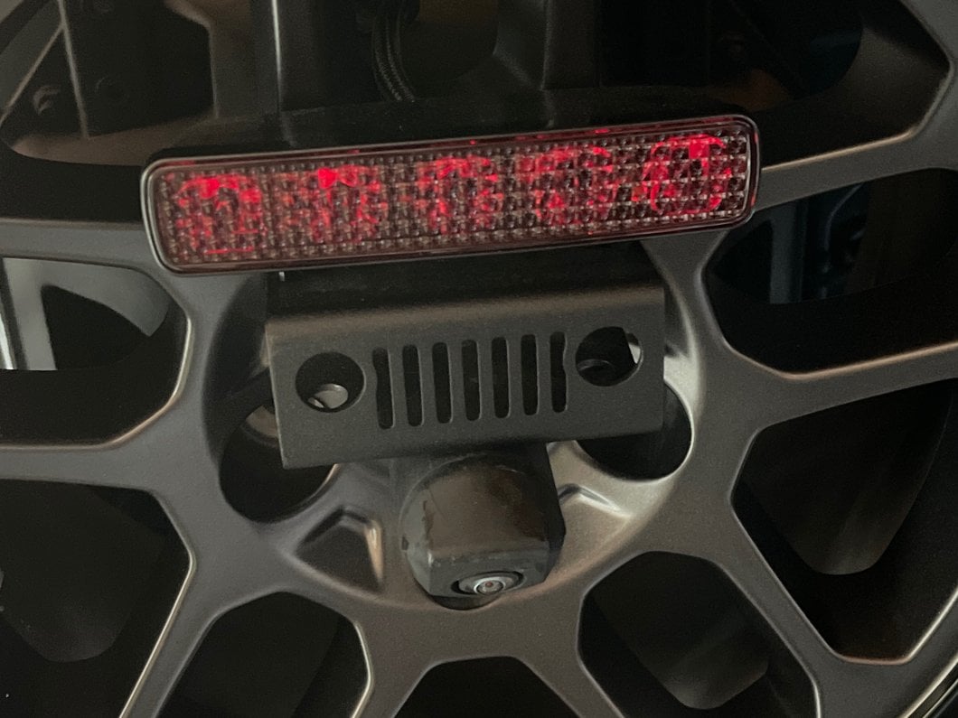 Raxiom Axial Series LED Third Brake Light; Red (18-25 Jeep Wrangler JL)